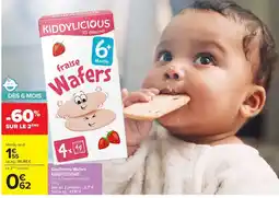 Carrefour KIDDYLIcious Wafers offre