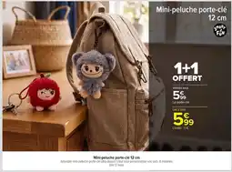 Carrefour SMART & FUN Mini-peluche porte-clé offre