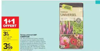 Terreau universel UAB CARREFOUR