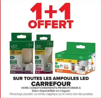 Carrefour Ampoules LED