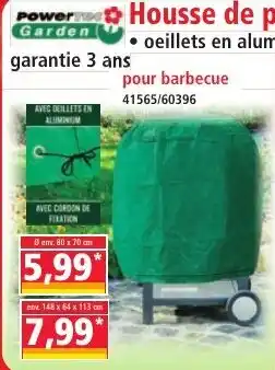 Norma powerGarden Housse de p offre
