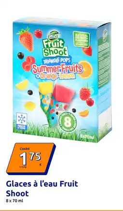 Action Fruit Shoot Glaces à l'eau offre