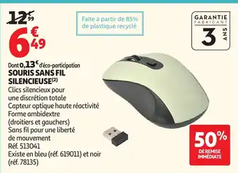 Qilive SOURIS SANS FIL SILENCIEUSE