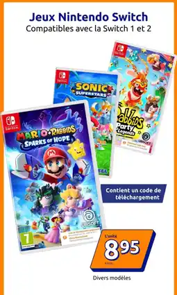Action Nintendo Switch Jeux offre