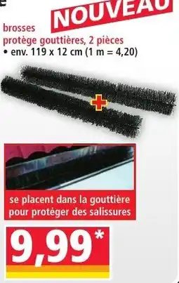 Norma brosses protège gouttières offre