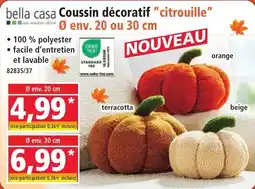 Norma bella casa Coussin décoratif "citrouille" offre