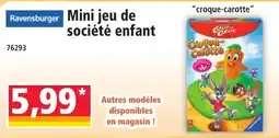 Norma Ravensburger Mini jeu de société enfant offre