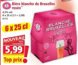 Norma Blanche Bruxelles Rosée offre