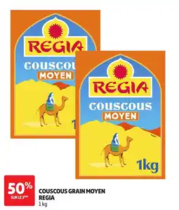 Auchan REGIA Couscous grain moyen offre