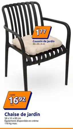 Action Chaise de jardin offre