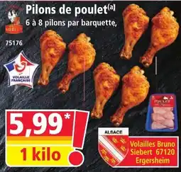 Norma Siebert Pilons de poulet offre