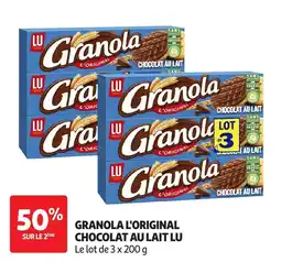 Auchan LU Granola offre