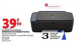 Auchan Hp imprimante jet d'encre dj 2921 offre