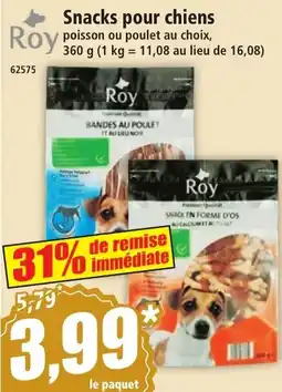 Norma Roy Snacks pour chiens offre