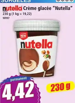 Norma Nutella Crème glacée offre