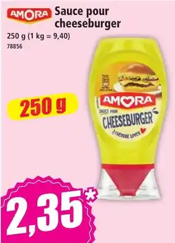Norma AMORA Sauce pour cheeseburger offre