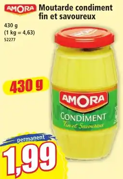 Norma AMORA Moutarde condiment offre