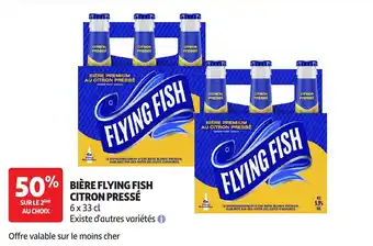 Auchan Flying Fish Bière Citron Pressé offre