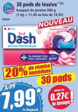 Norma Dash 2en1 EXTRA FRAÎCHEUR offre