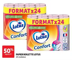 Auchan Lotus Papier rolette offre