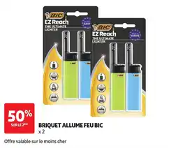 Auchan BIC BRIQUET ALLUME FEU offre