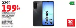 Auchan SAMSUNG SMARTPHONE GALAXY A17 4G 128GO offre
