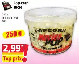 Norma Movies Pop Pop-corn sucré offre