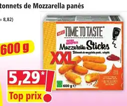 Norma TIME TO TASTE Mozzarella Sticks offre