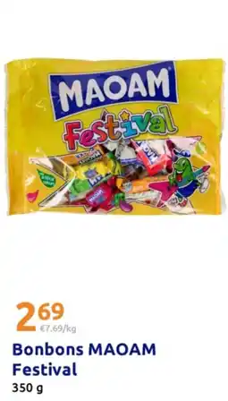 Action MAOAM Bonbons Festival offre