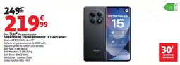 Auchan XIAOMI REDMI Note 15 offre