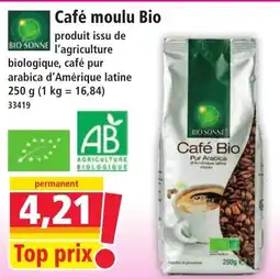 Norma BIO SONNE Café moulu Bio offre
