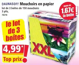 Norma DAUNASOFT Mouchoirs en papier offre