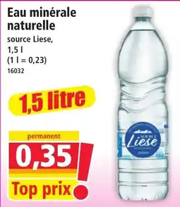 Norma Liese Eau minérale naturelle offre