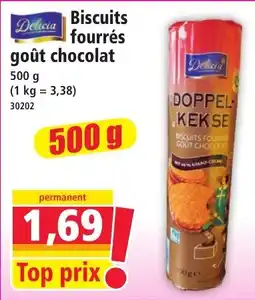 Norma Delicia Biscuits fourrés offre