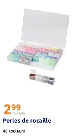 Action Perles de rocaille offre