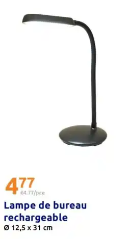 Action Lampe de bureau rechargeable offre