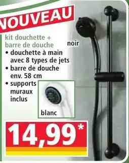 Norma kit douchette + barre de douche offre