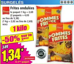 Norma Potato Master Frites ondulées offre