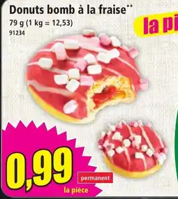 Norma Donuts bomb à la fraise offre