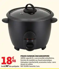 Auchan POUCE CUISEUR À RIZ offre
