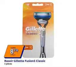 Action Gillette Rasoir Fusion5 Classic offre