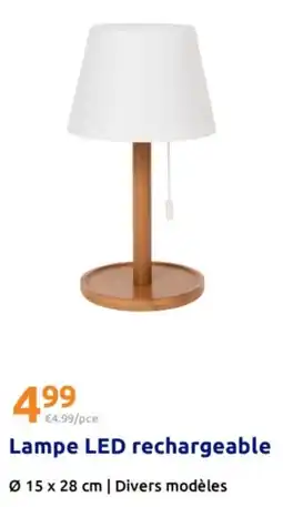Action Lampe LED rechargeable offre