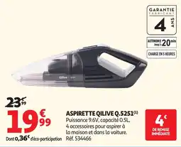 Auchan QILIVE Aspirette Q.5251 offre