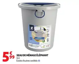 Auchan ÉLÉPHANT SEAU DE MÉNAGE offre