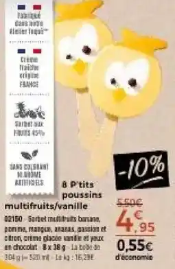 Thiriet P'tits poussins offre