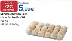 Costco Mini beignets fourrés offre