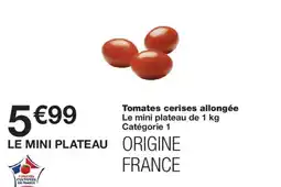Monoprix Tomates cerises allongée offre