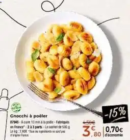 Thiriet Gnocchi à poêler offre