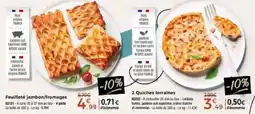 Thiriet Feuilleté jambon/fromages offre