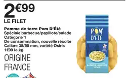 Monoprix Pom' D'Été Pomme de terre offre